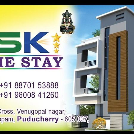 Ssk Home Stay Puducherry Buitenkant foto